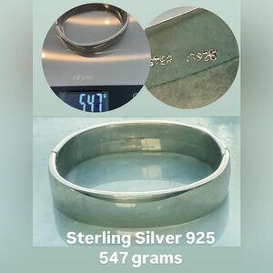 Sterling Silver 925 Bangle Bracelet